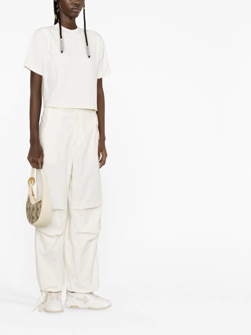 Off-White printed cotton T-shirt - Image 4