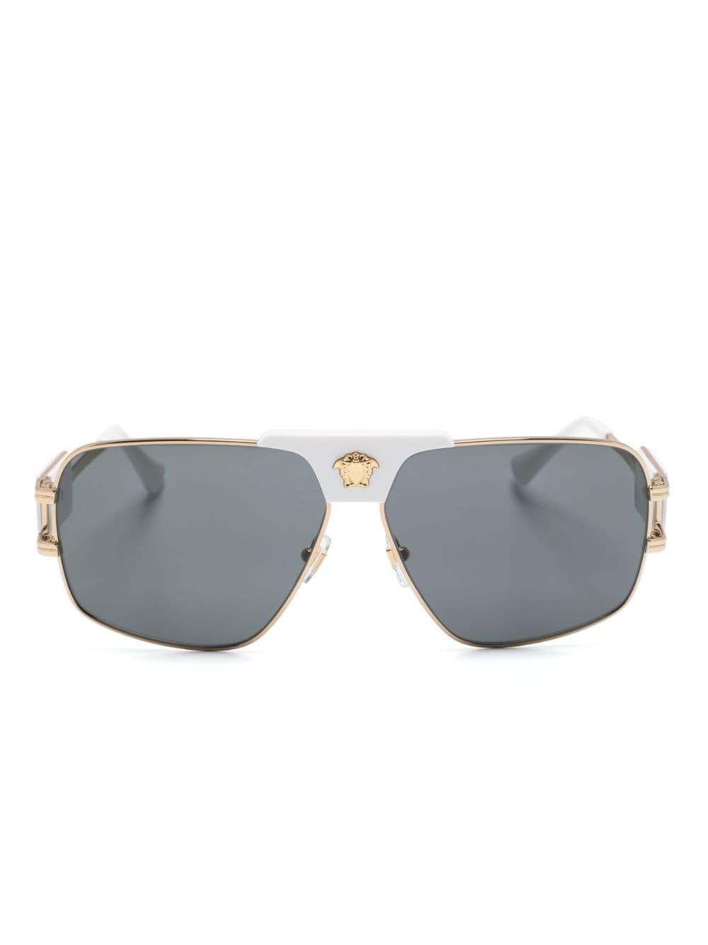 Versace Eyewear pilot-frame tinted sunglasses