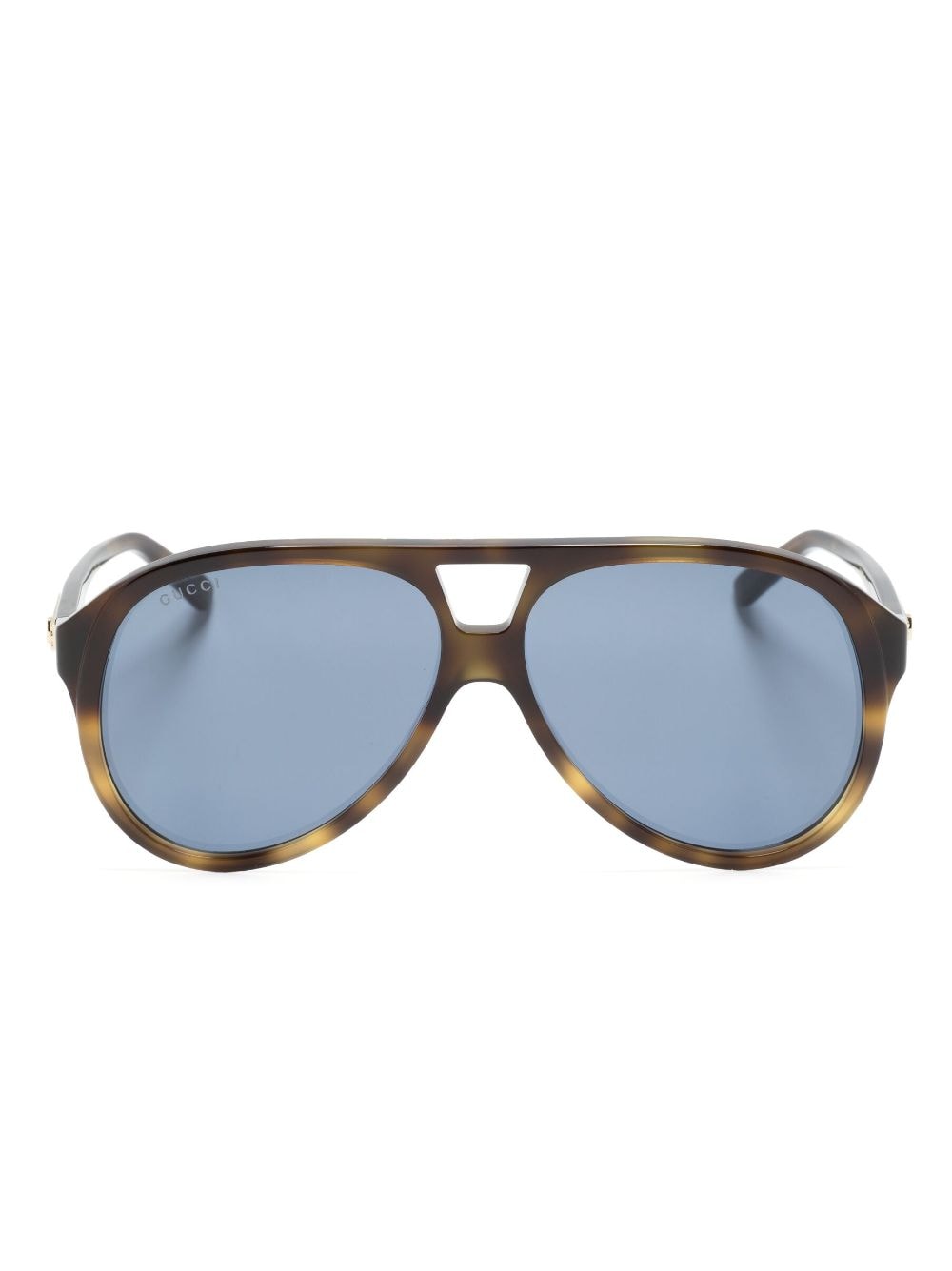 Gucci Eyewear tortoiseshell pilot-frame sunglasses