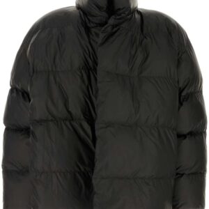 Balenciaga  logo-print puffer jacket