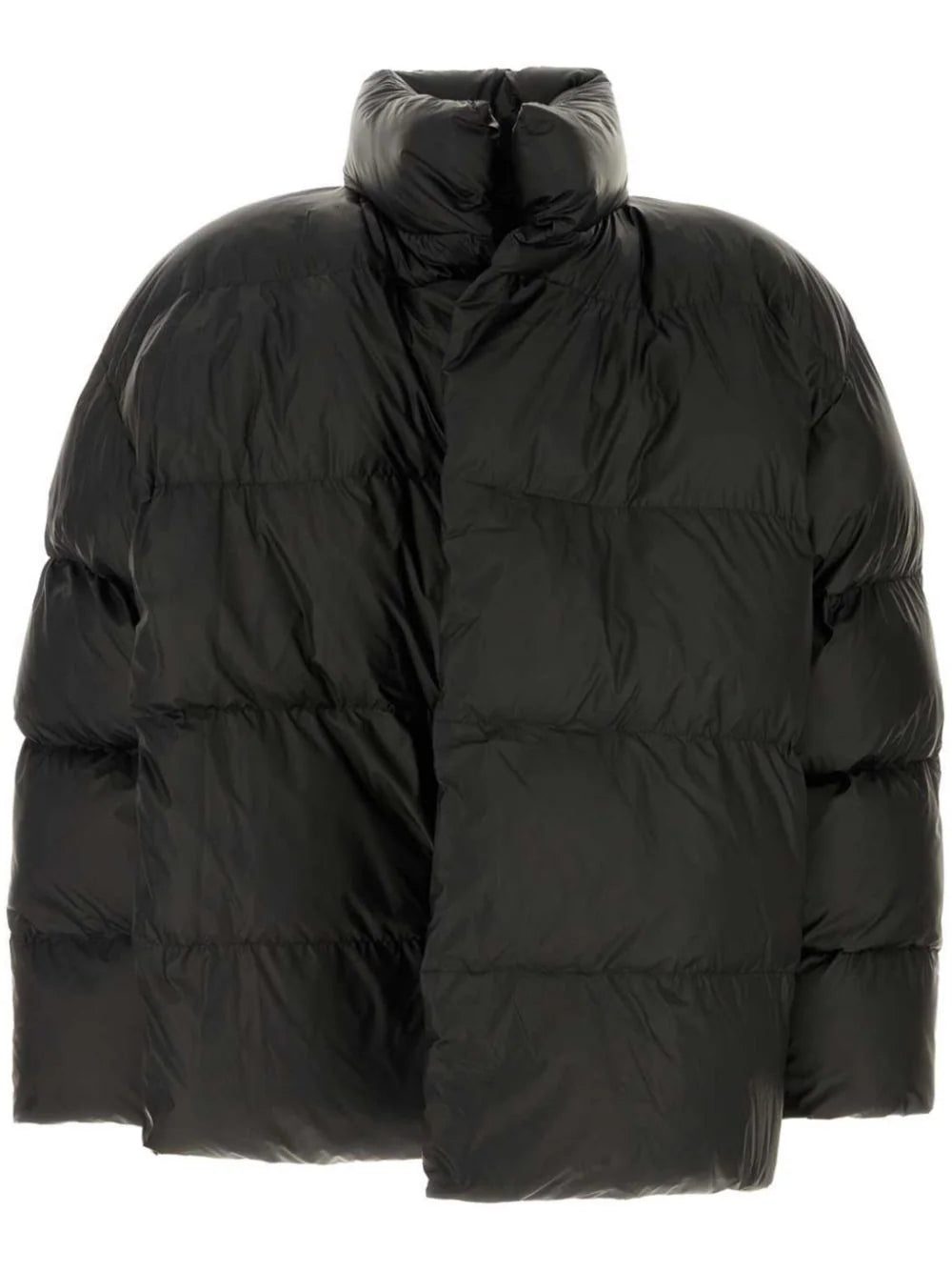 Balenciaga logo-print puffer jacket