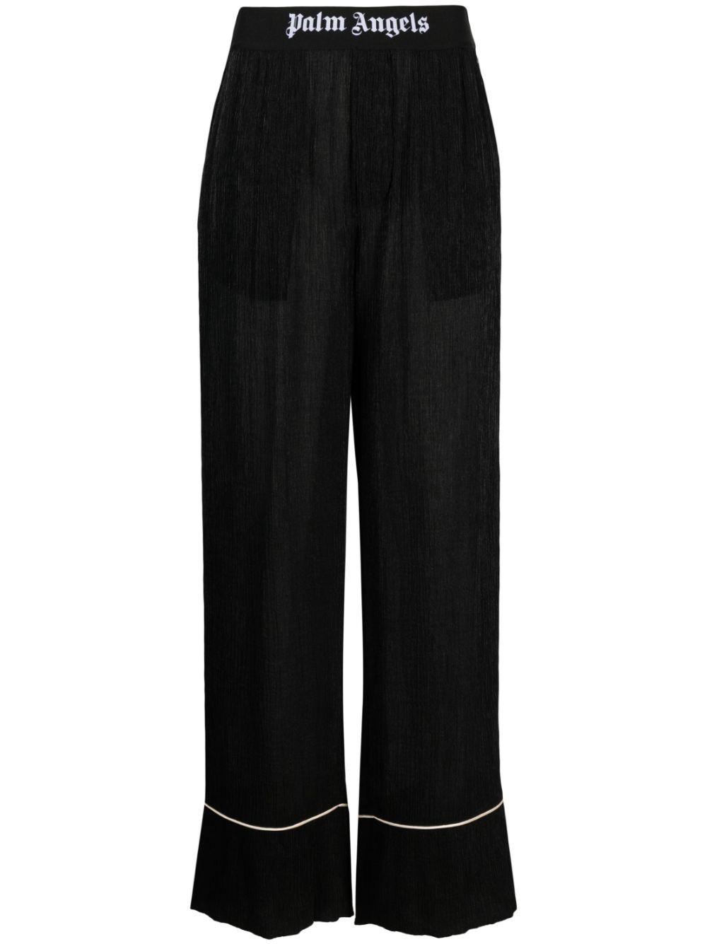 Palm Angels Soireé logo-waist trousers