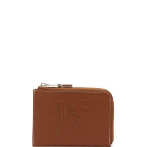 Palm Angels PA monogram zipped cardholder