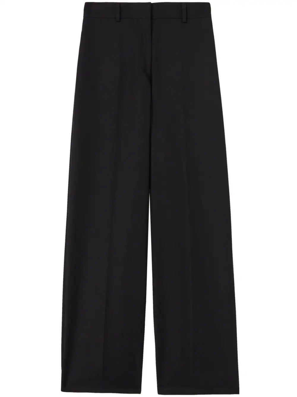 Palm Angels high-rise straight-leg trousers