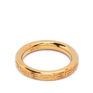 Versace  Greca engraved ring