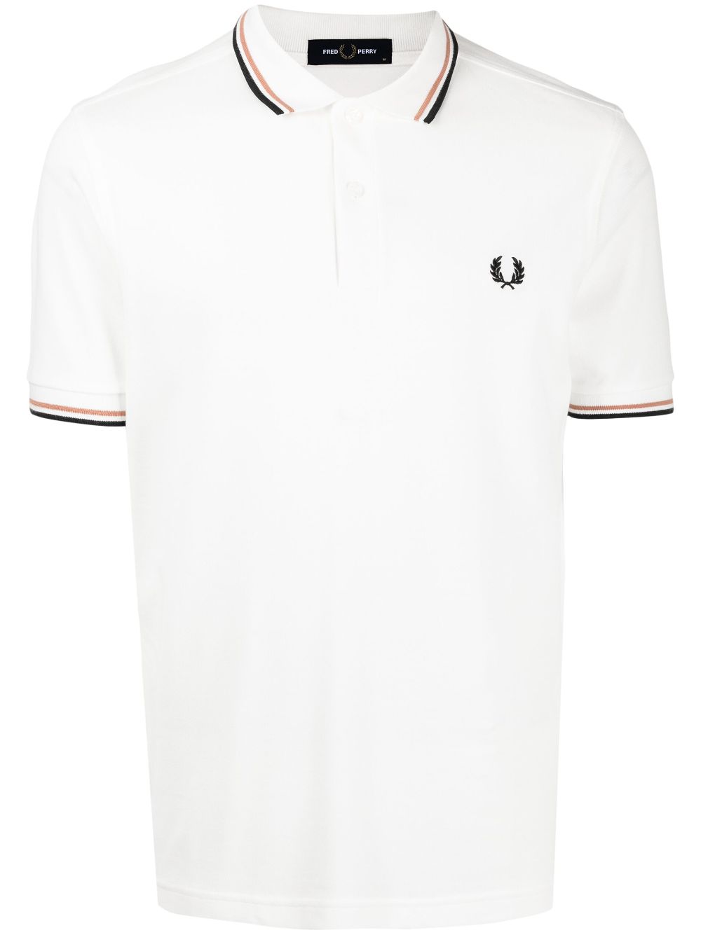 Fred Perry embroidered-logo polo shirt