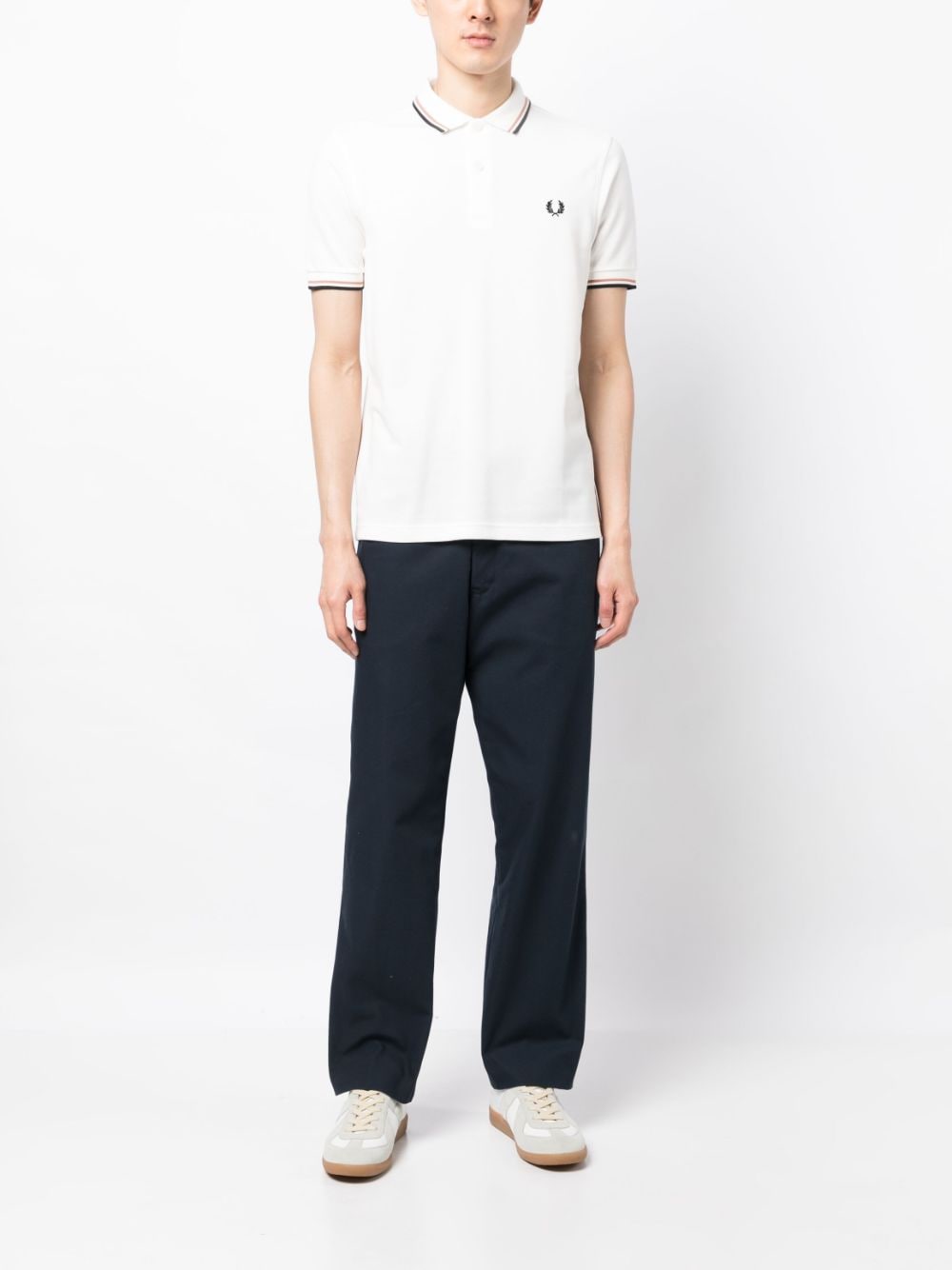 Fred Perry embroidered-logo polo shirt - Image 2