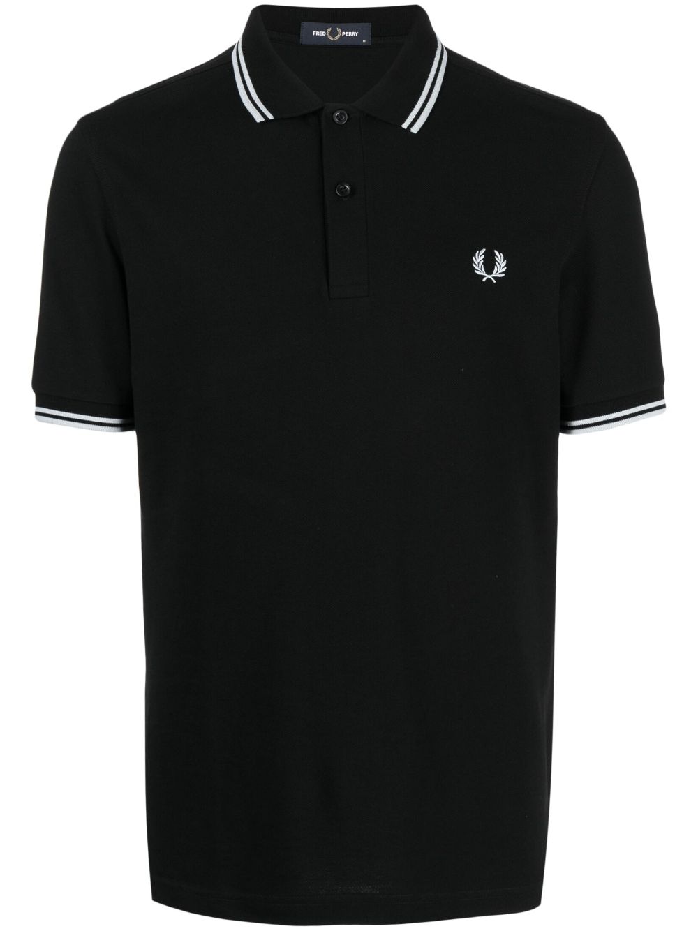 Fred Perry embroidered-logo polo shirt