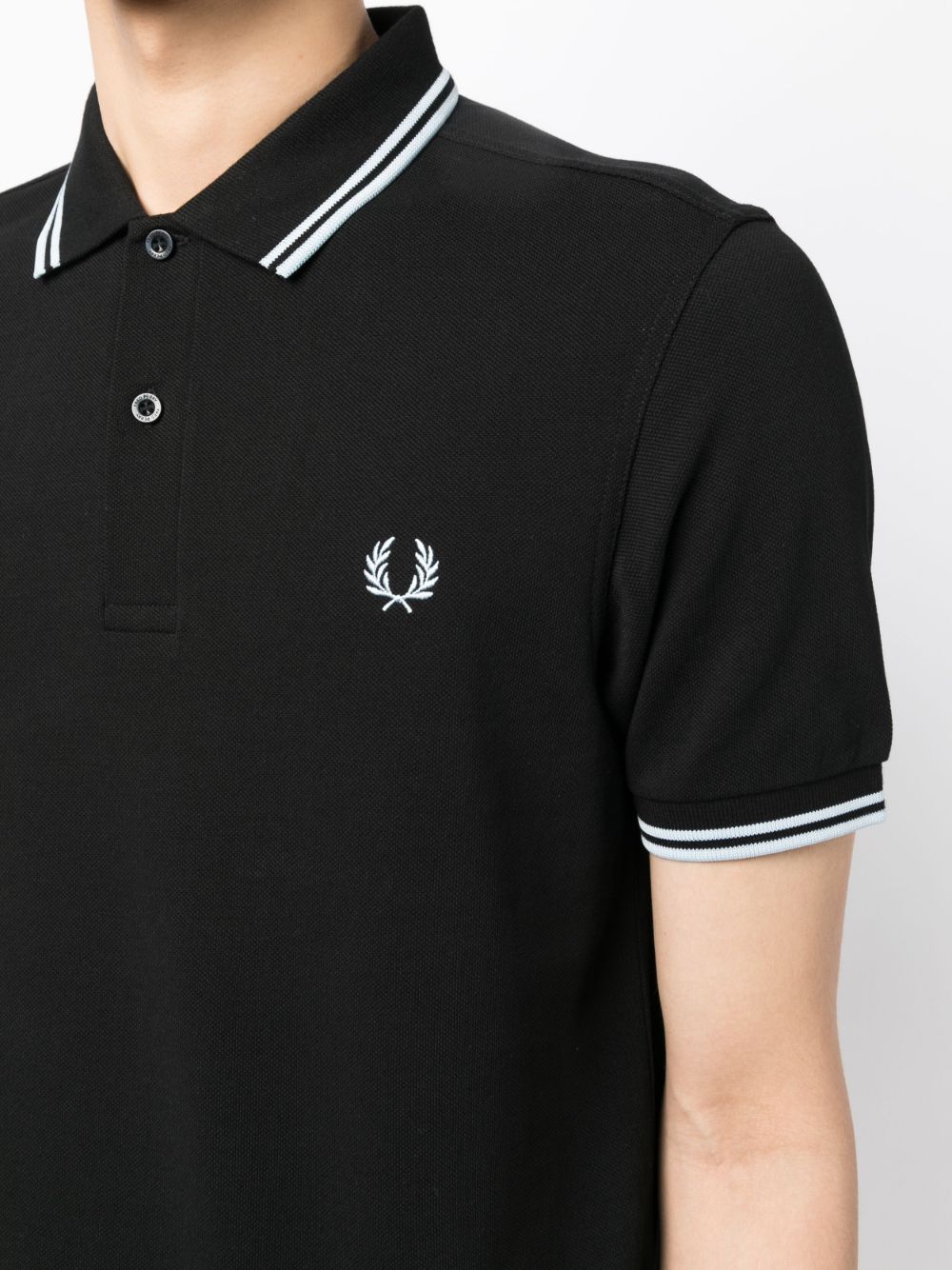Fred Perry embroidered-logo polo shirt - Image 5