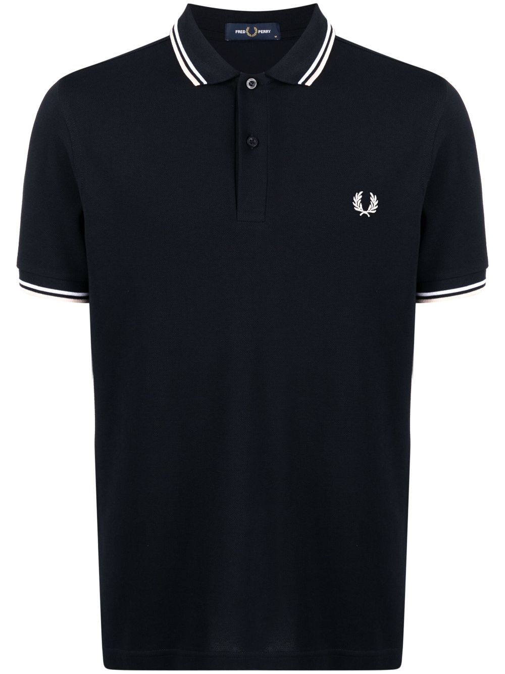 Fred Perry embroidered-logo polo shirt