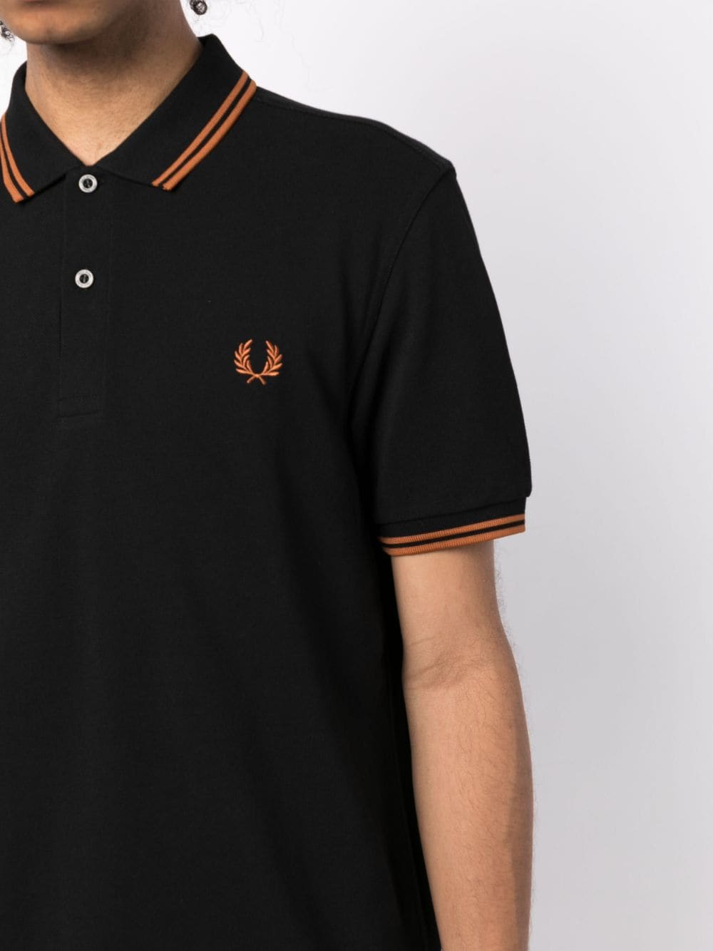 Fred Perry embroidered-logo polo shirt - Image 5