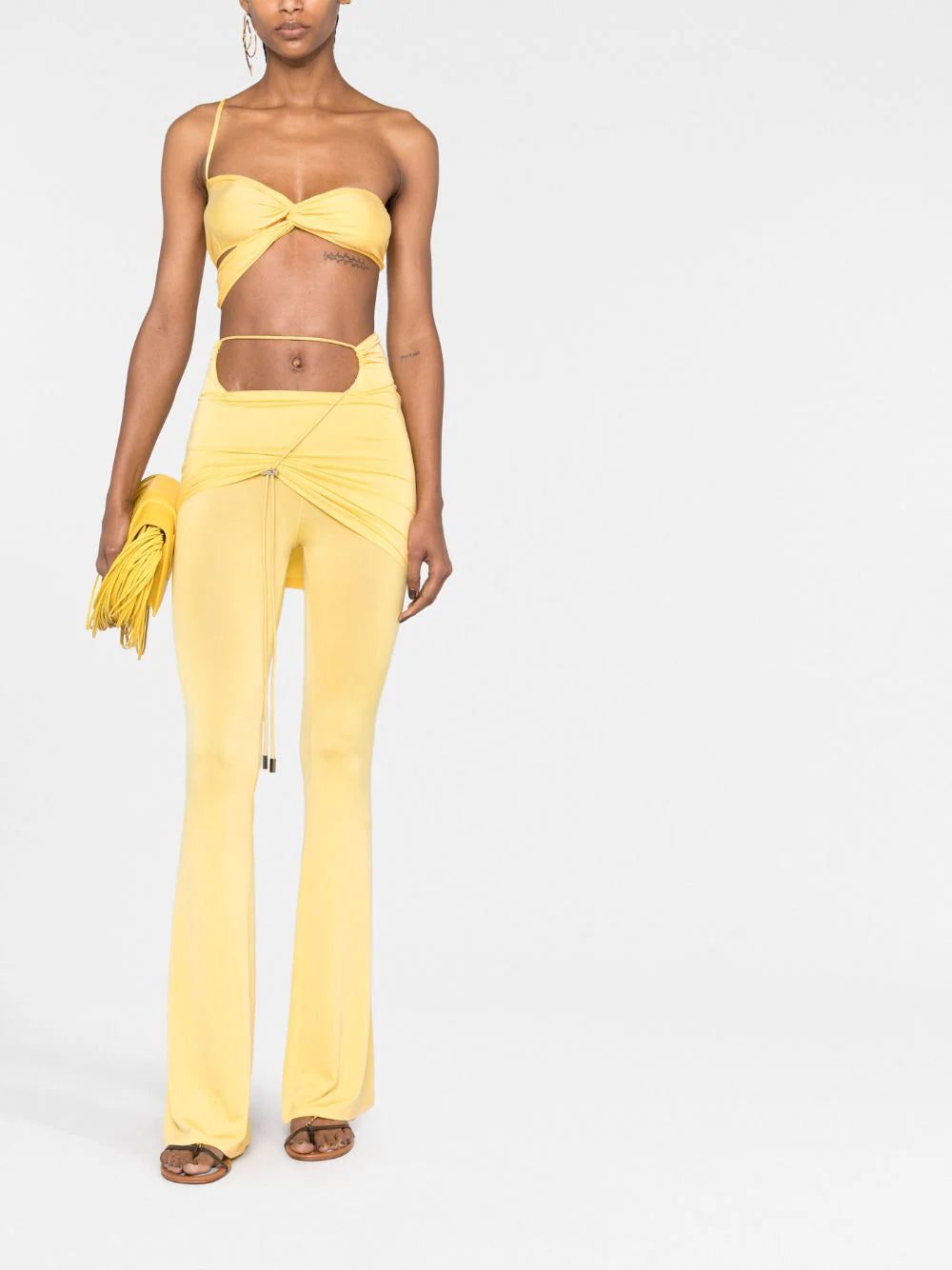 Jacquemus Le Pantalon Espelho skirt trousers - Image 2
