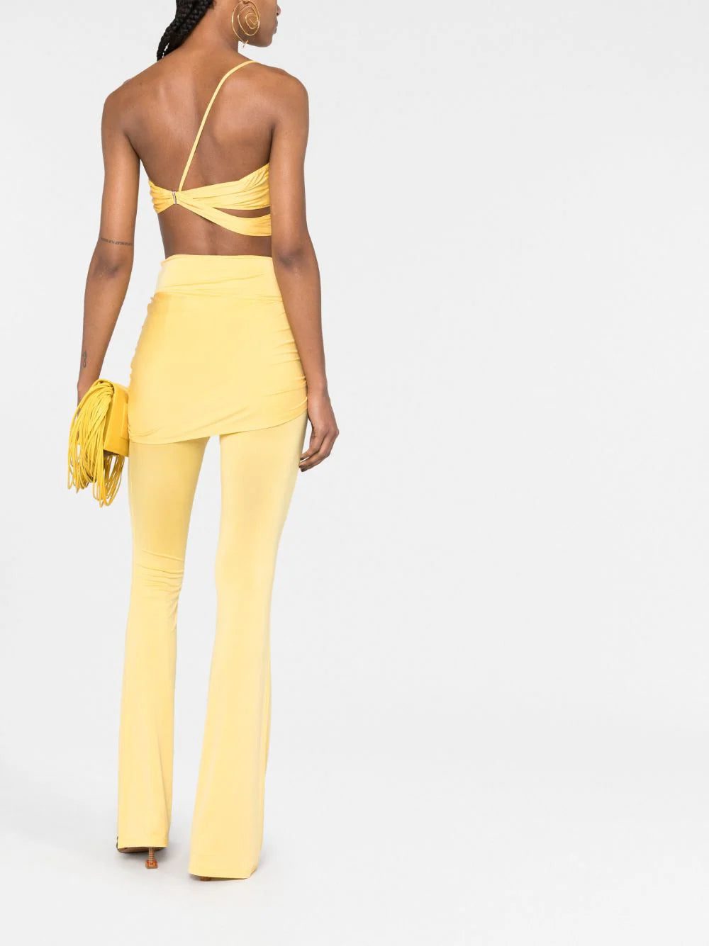 Jacquemus Le Pantalon Espelho skirt trousers - Image 4