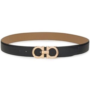 Ferragamo  Gancini leather belt