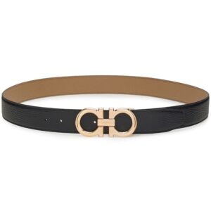 Ferragamo Gancini leather belt