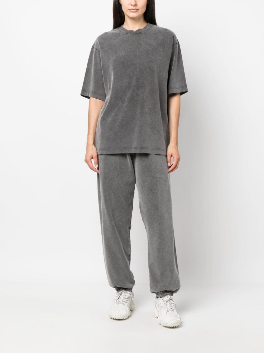Acne Studios logo-patch cotton T-shirt - Image 3