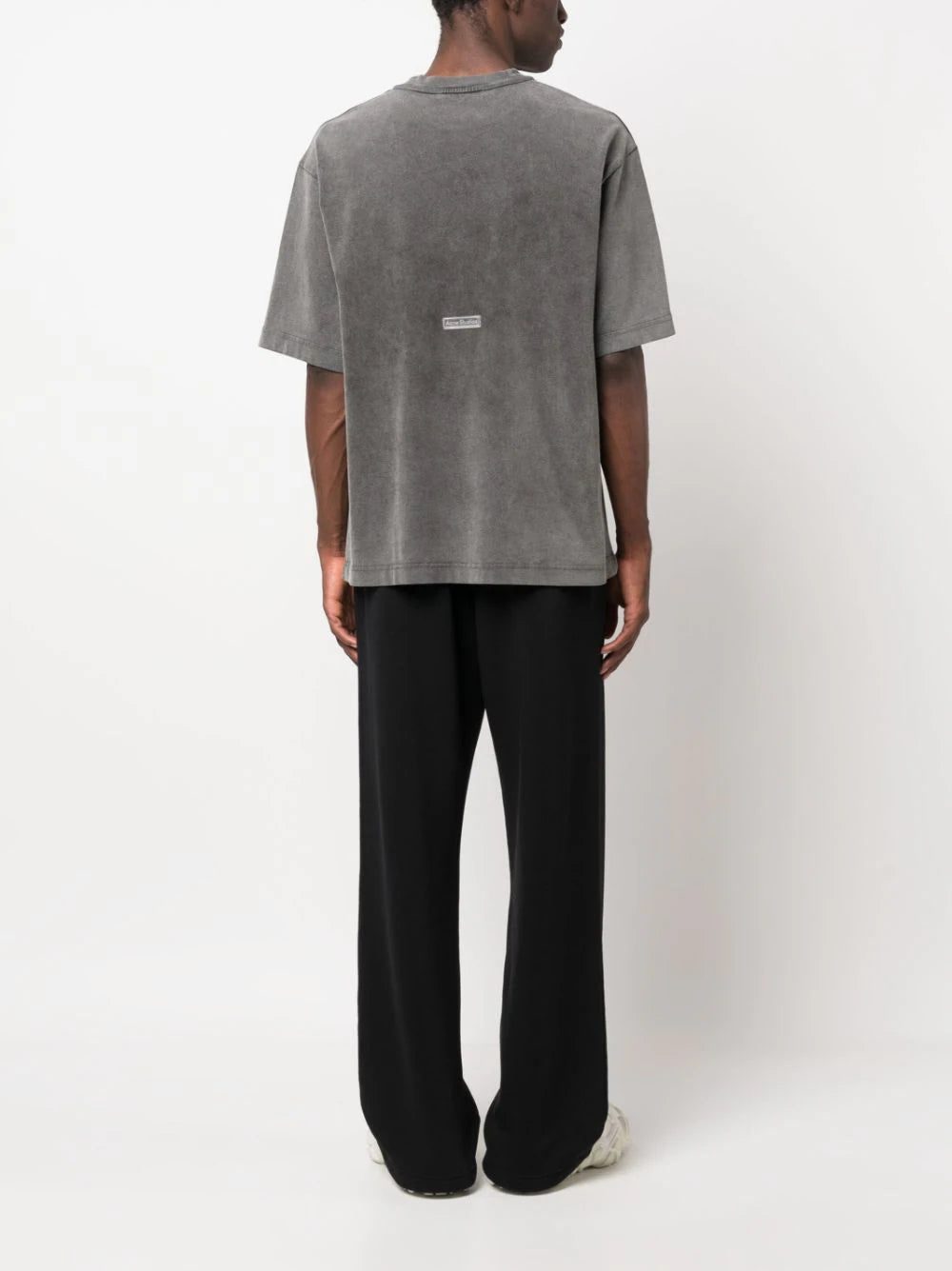 Acne Studios logo-patch cotton T-shirt - Image 2