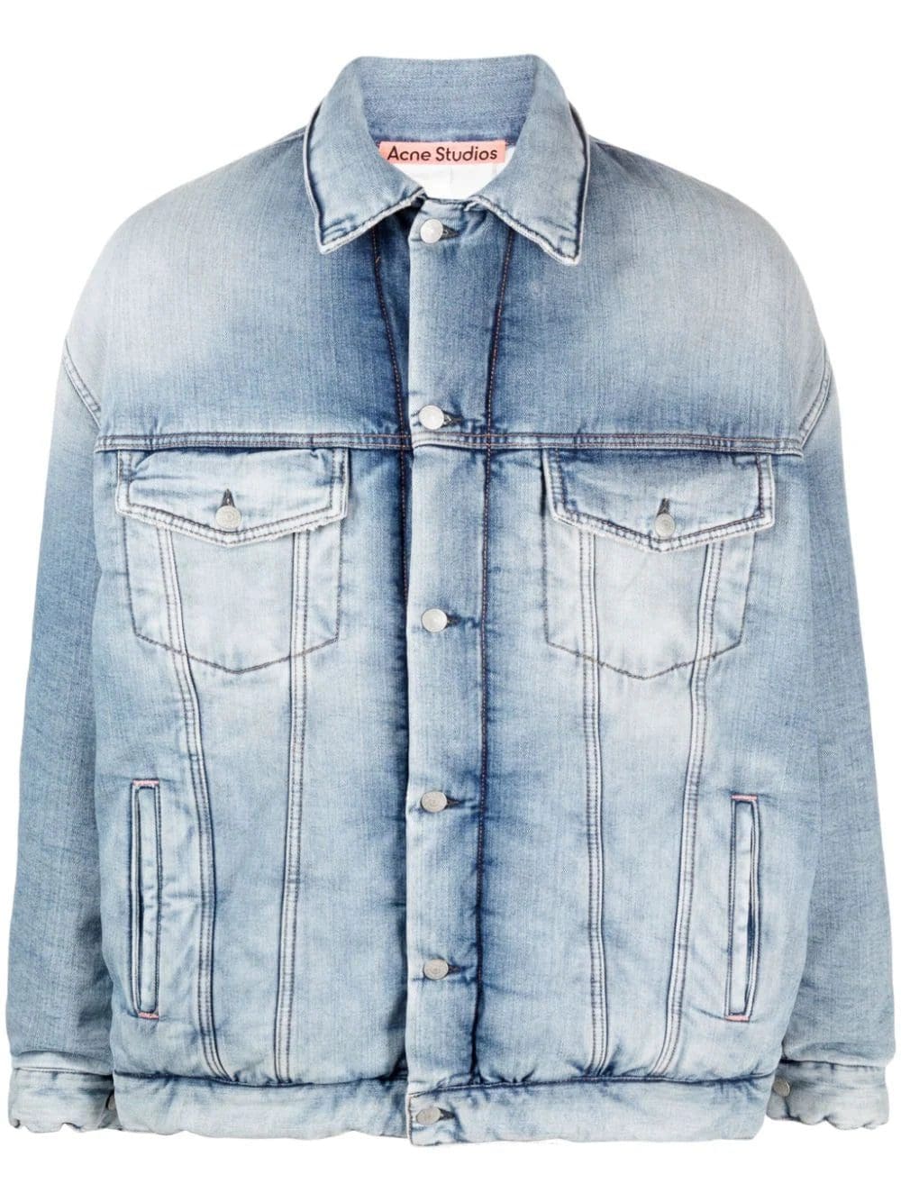 Acne Studios padded button-up denim jacket