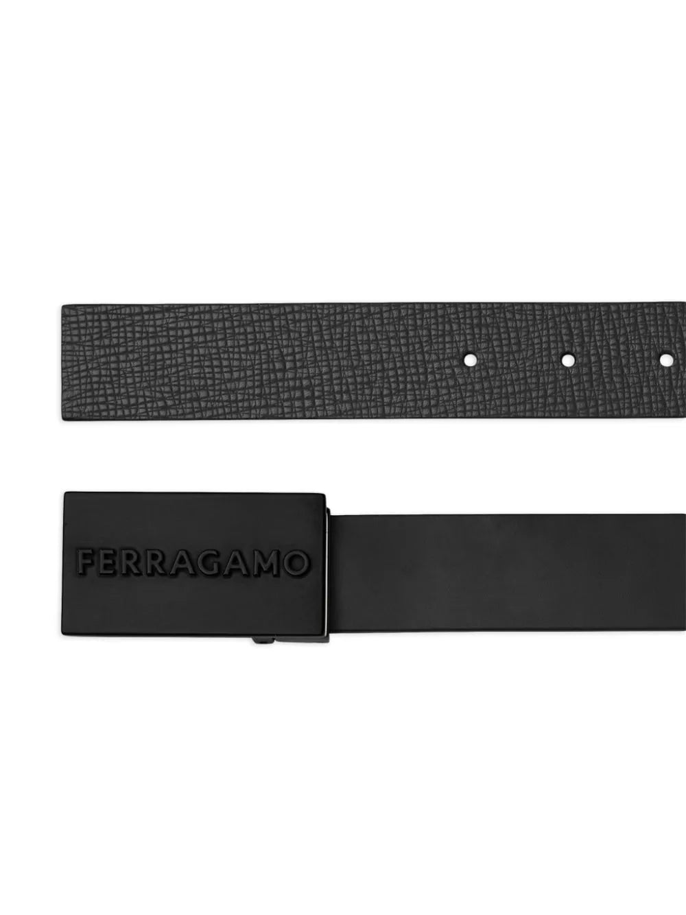 Ferragamo logo-engraved buckle leather belt - Image 2