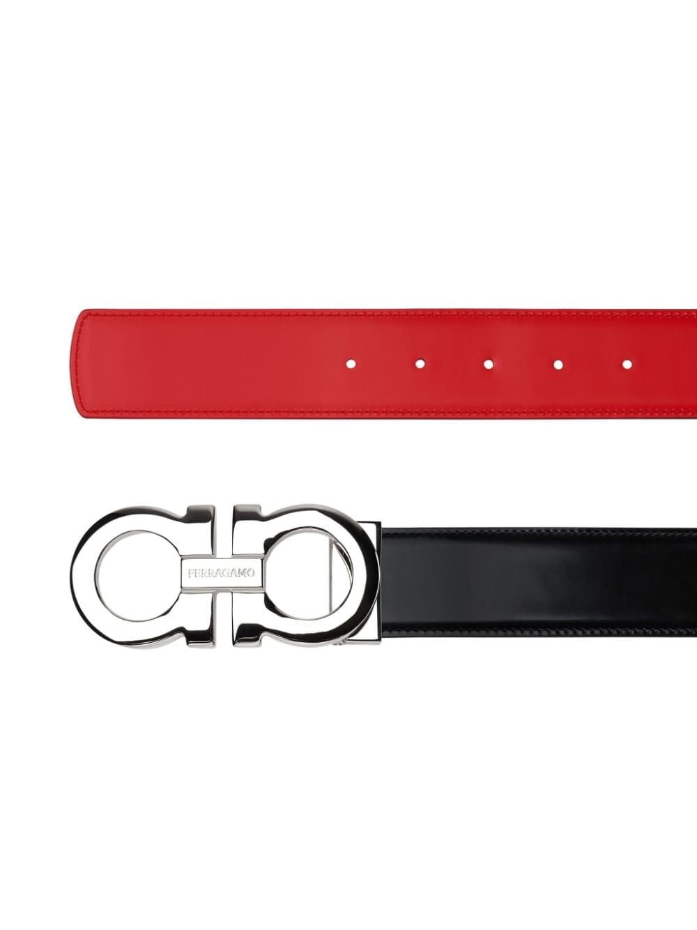 Ferragamo Gancini reversible leather belt - Image 2