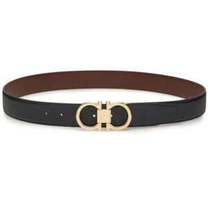 Ferragamo  Gancini reversible belt