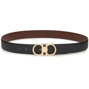 Ferragamo Gancini reversible belt