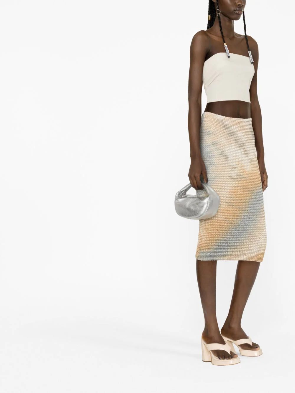Off-White tie-dye pencil skirt - Image 3