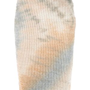 Off-White tie-dye pencil skirt