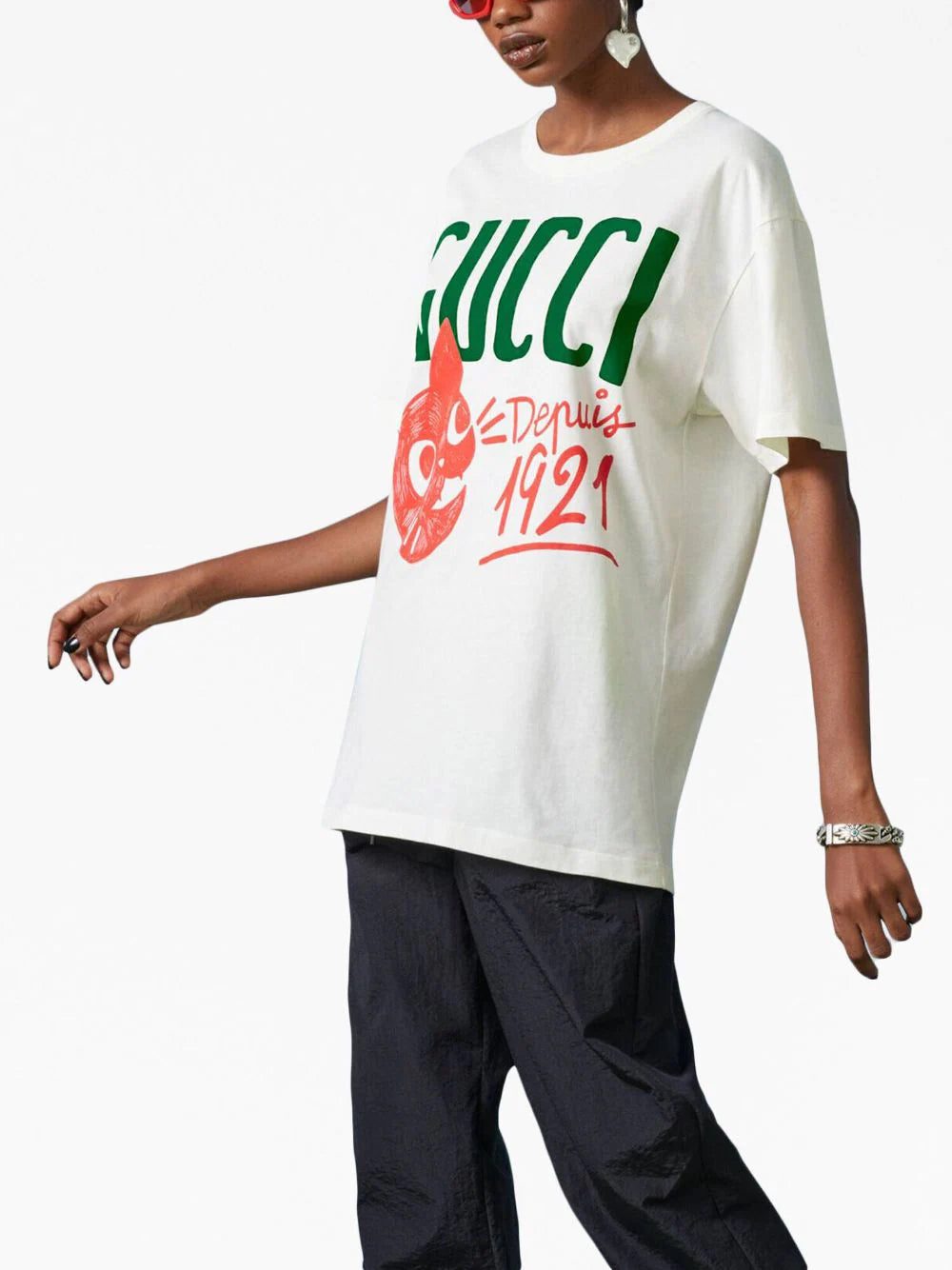 Gucci logo-print cotton T-shirt - Image 3