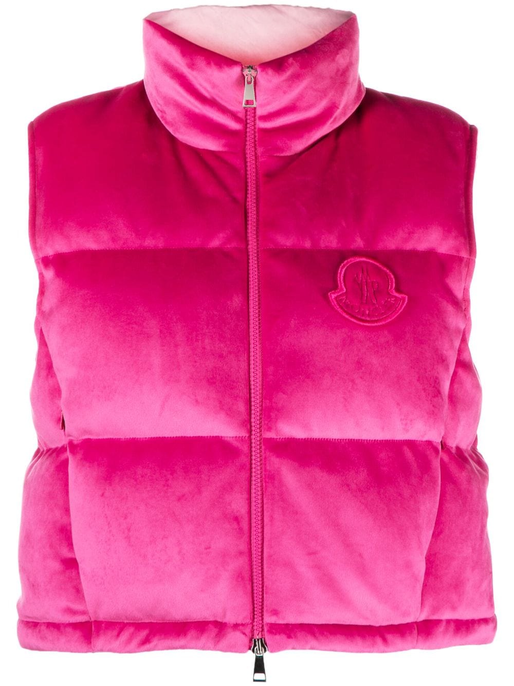 Moncler Blavet logo-patch chenille gilet