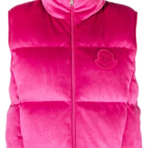 Moncler  Blavet logo-patch chenille gilet
