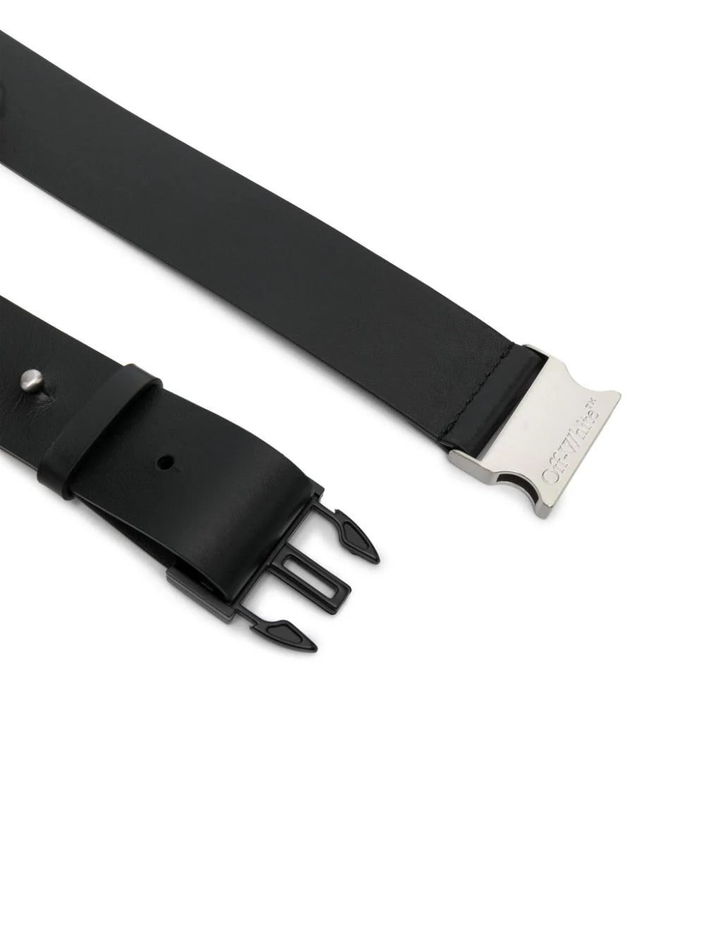 Off-White Off Tuc logo-engraved leather belt - Image 2
