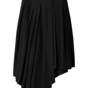 Off-White Tech Drill pleated asymmetric skirt