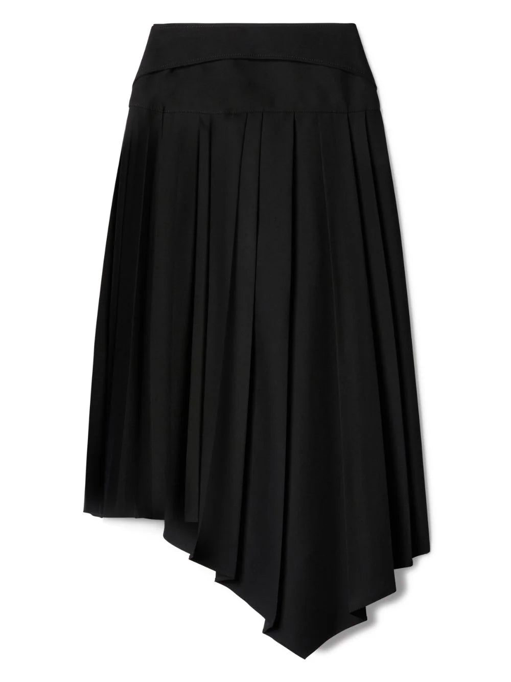 Off-White Tech Drill pleated asymmetric skirt - Image 2