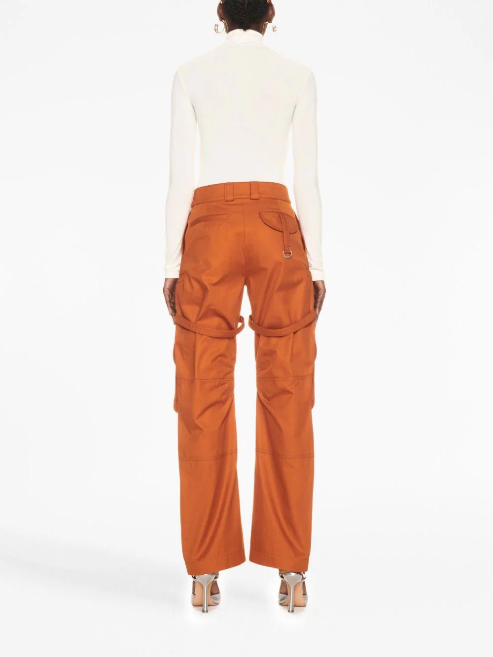 Off-White logo-print second-skin top - Image 4