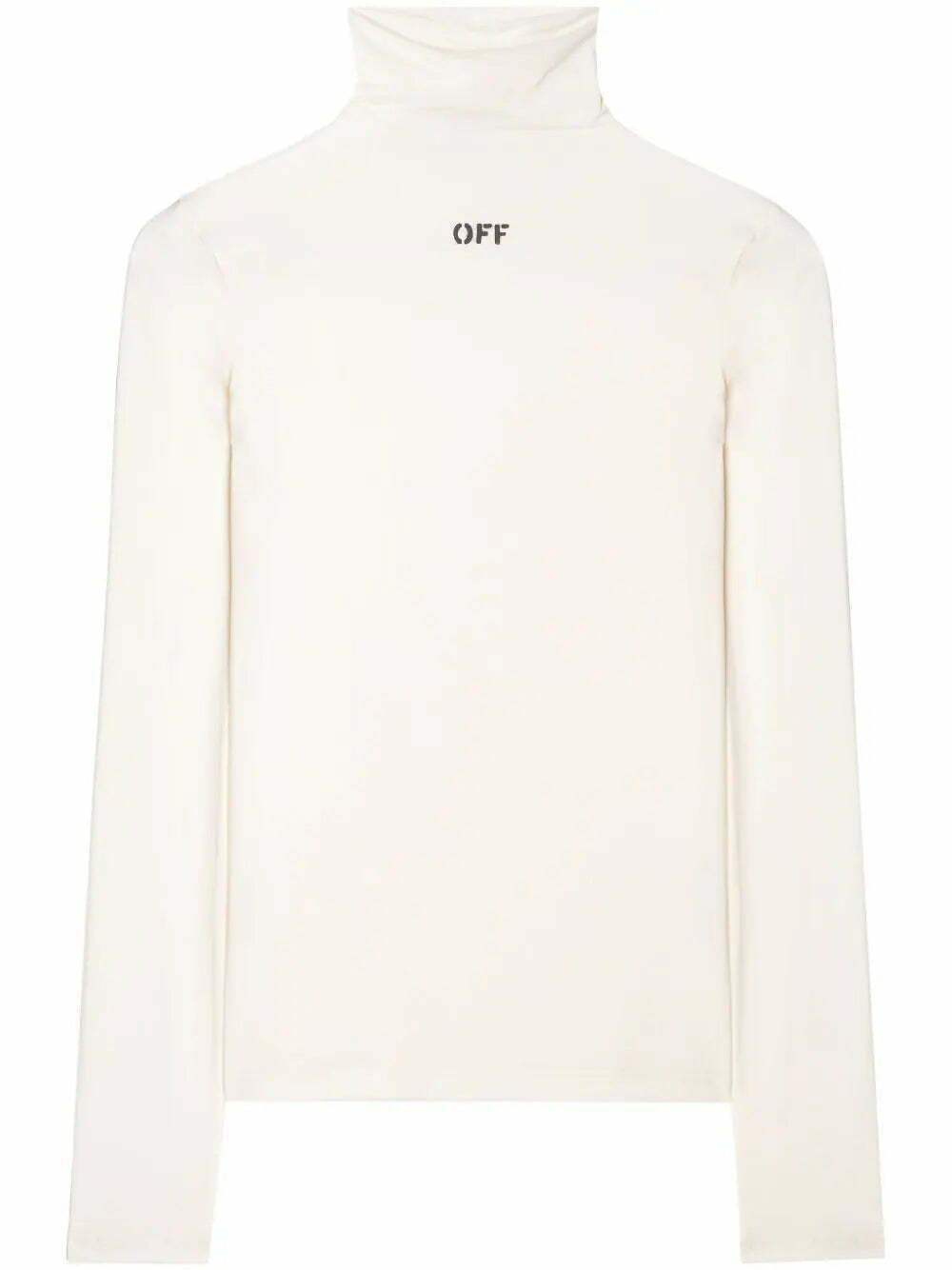 Off-White logo-print second-skin top