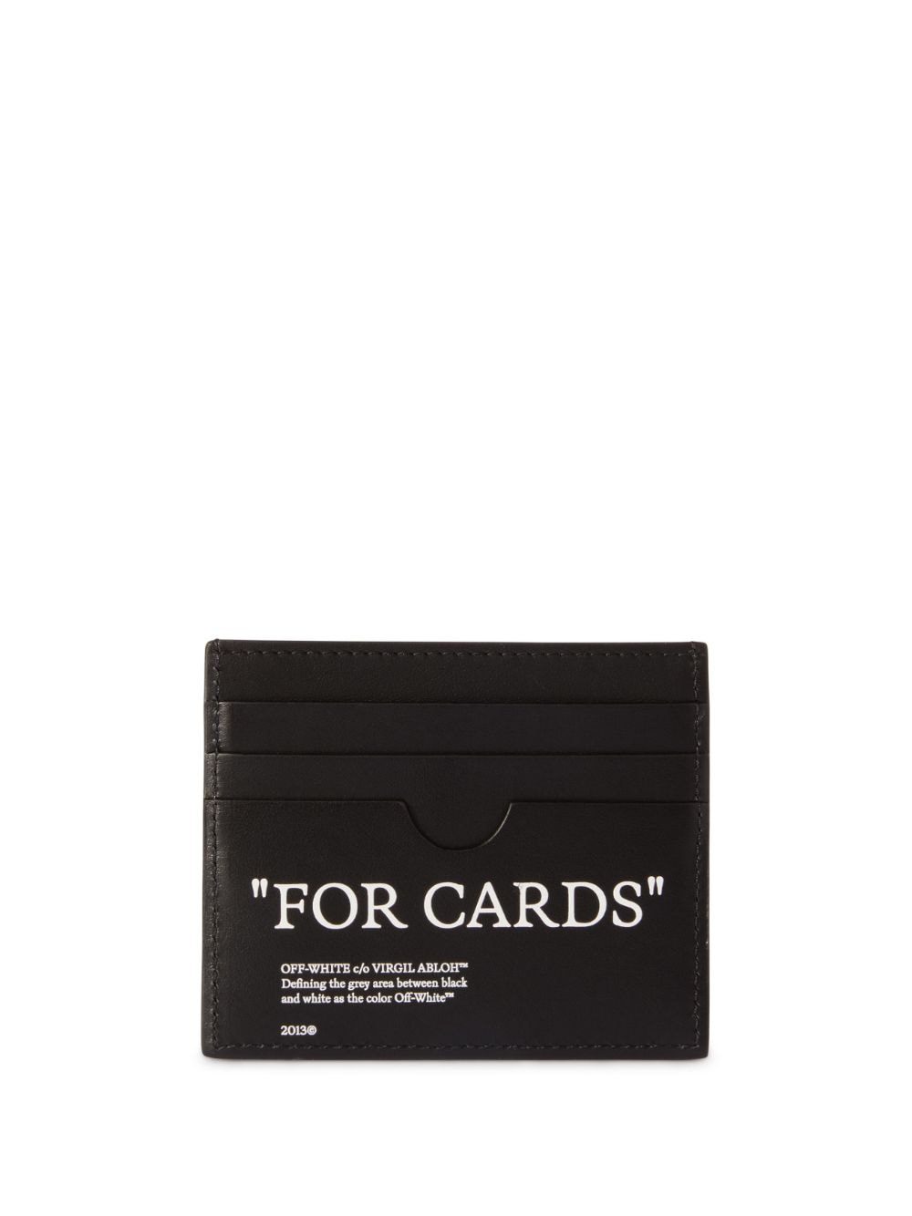 Off-White Quote leather cardholder - Image 2