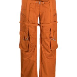 Off-White  buckle-detail cargo trousers