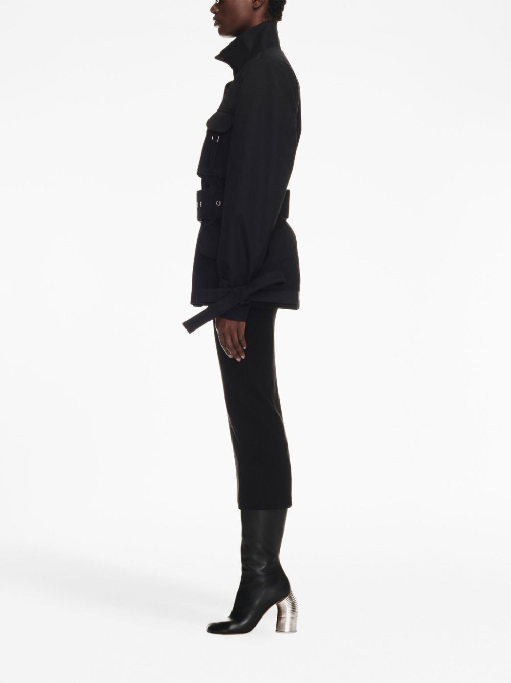 Off-White belted-waist jacket - Image 3