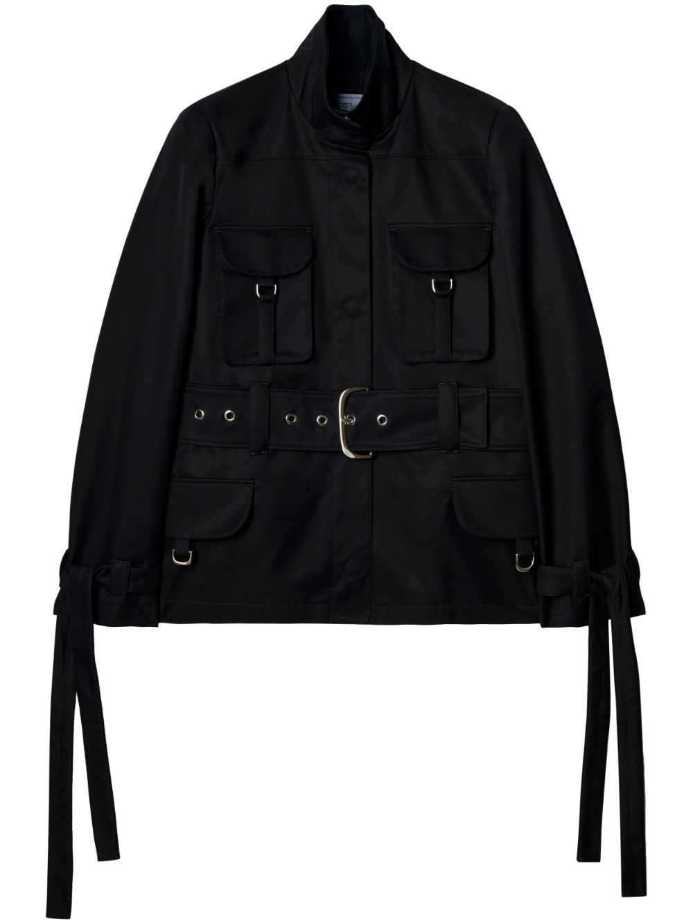 Off-White belted-waist jacket