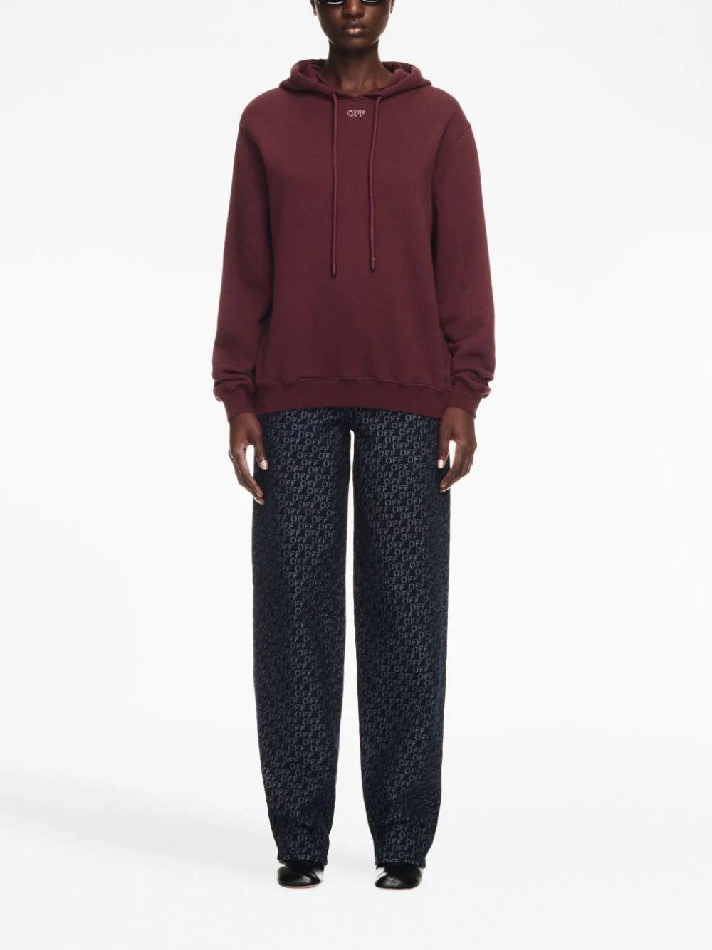 Off-White Arrows cotton hoodie - Image 2