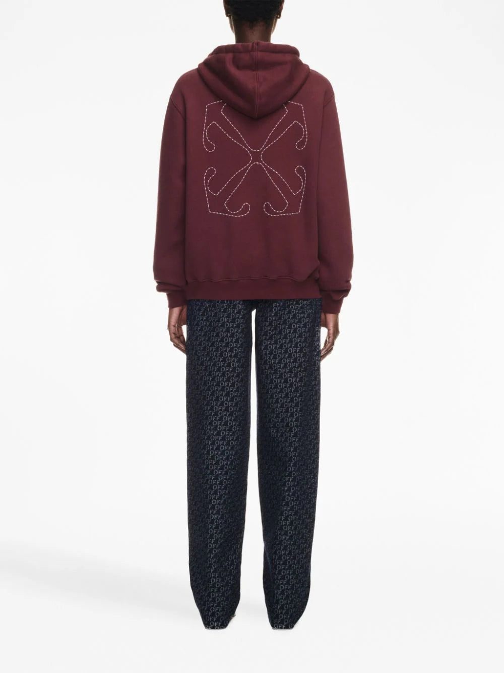 Off-White Arrows cotton hoodie - Image 4