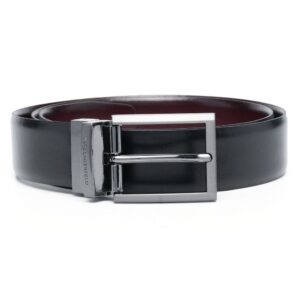 Louis Vuitton buckled leather belt