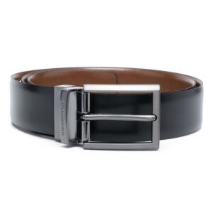 Louis Vuitton buckled leather belt
