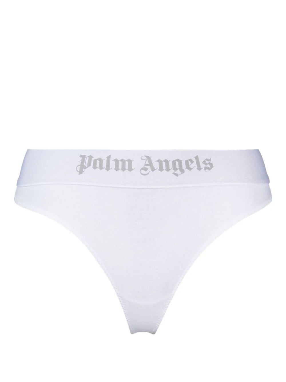 Palm Angels logo-waistband thong