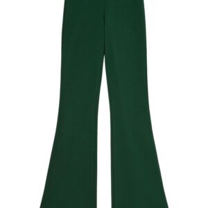Palm Angels  logo-tape cotton flared trousers