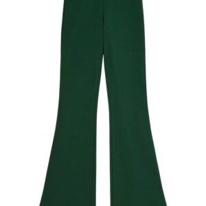 Palm Angels  logo-tape cotton flared trousers