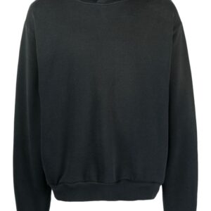 Acne Studios logo-print drop-shoulder hoodie