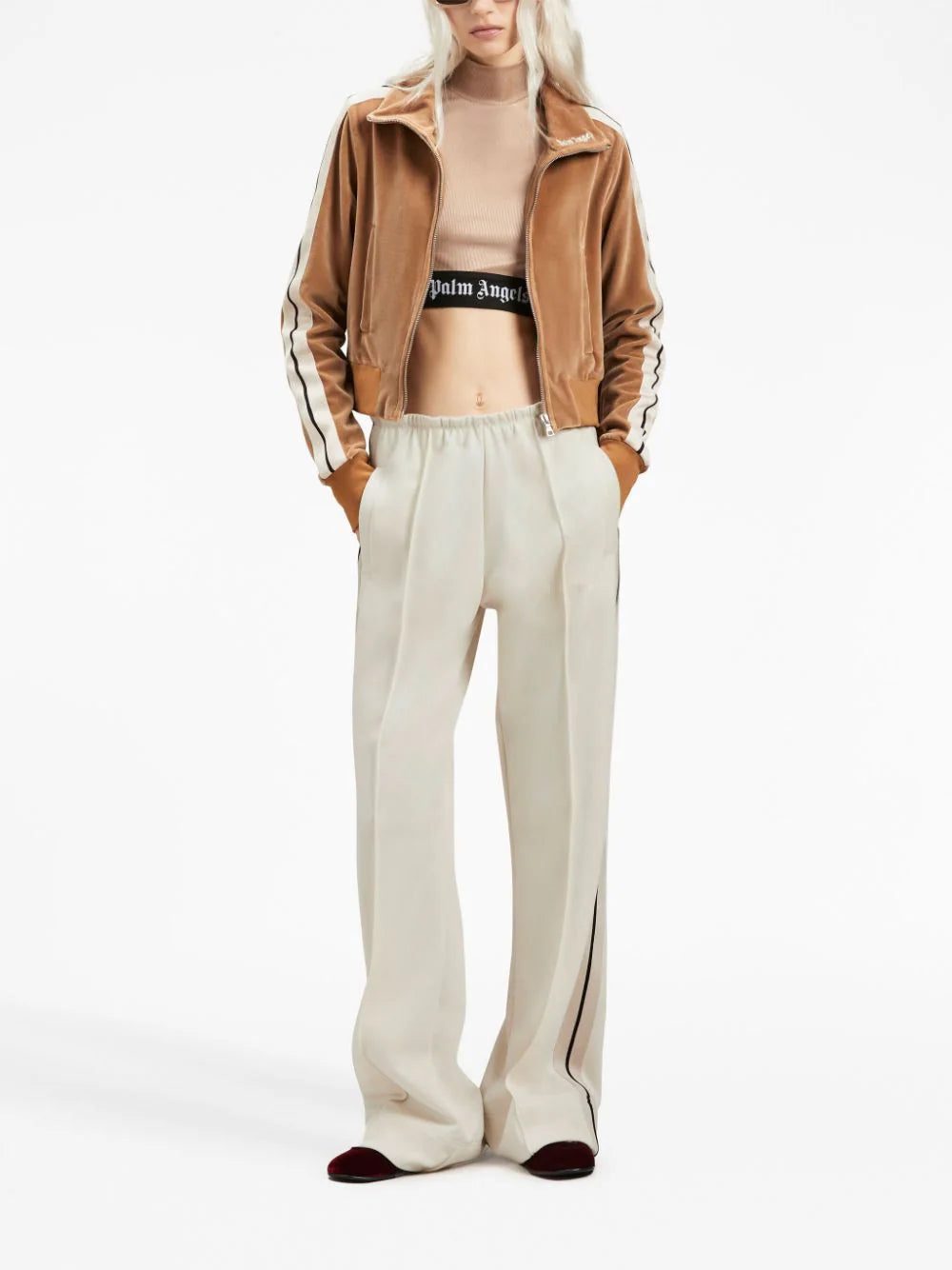 Palm Angels loose-fit cotton track pants - Image 2