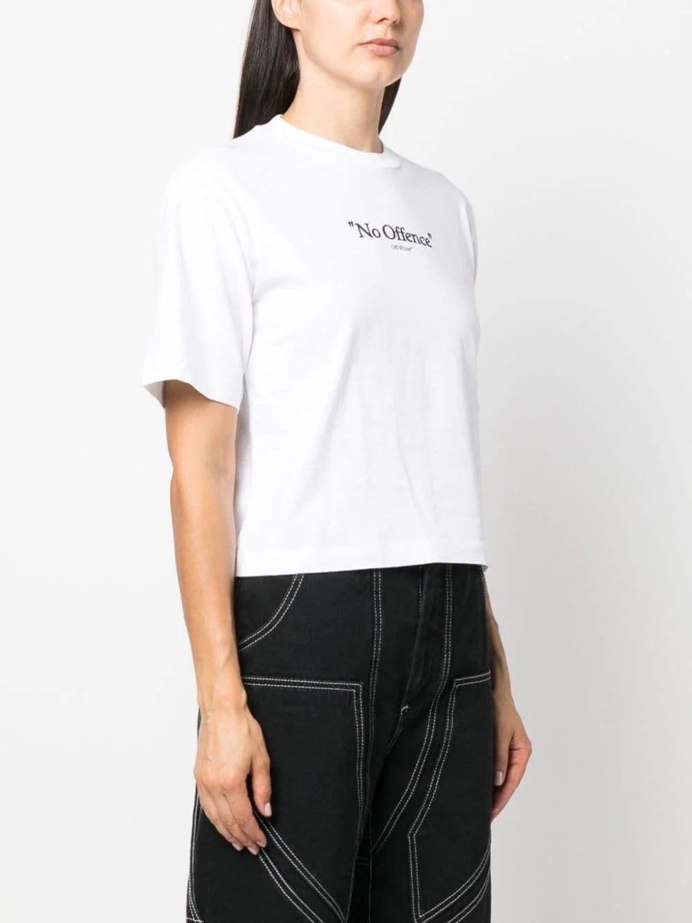 Off-White No Offence cotton T-shirt - Image 3
